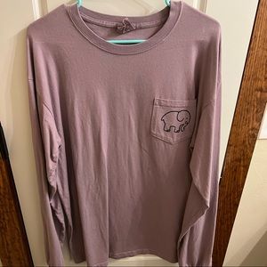 purple ivory ella shirt